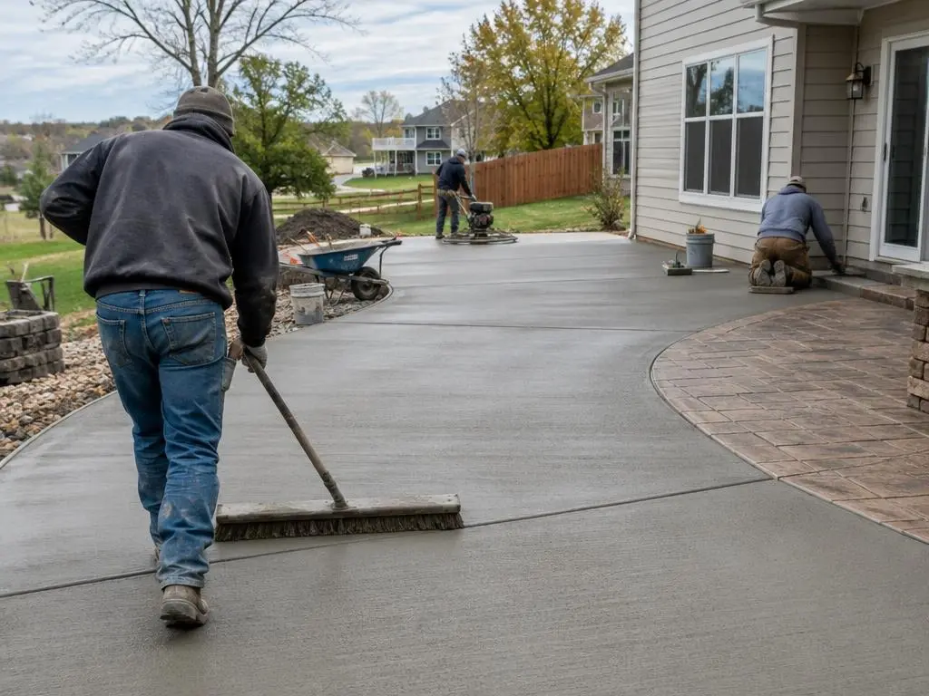 Concrete Patios in Omaha, NE