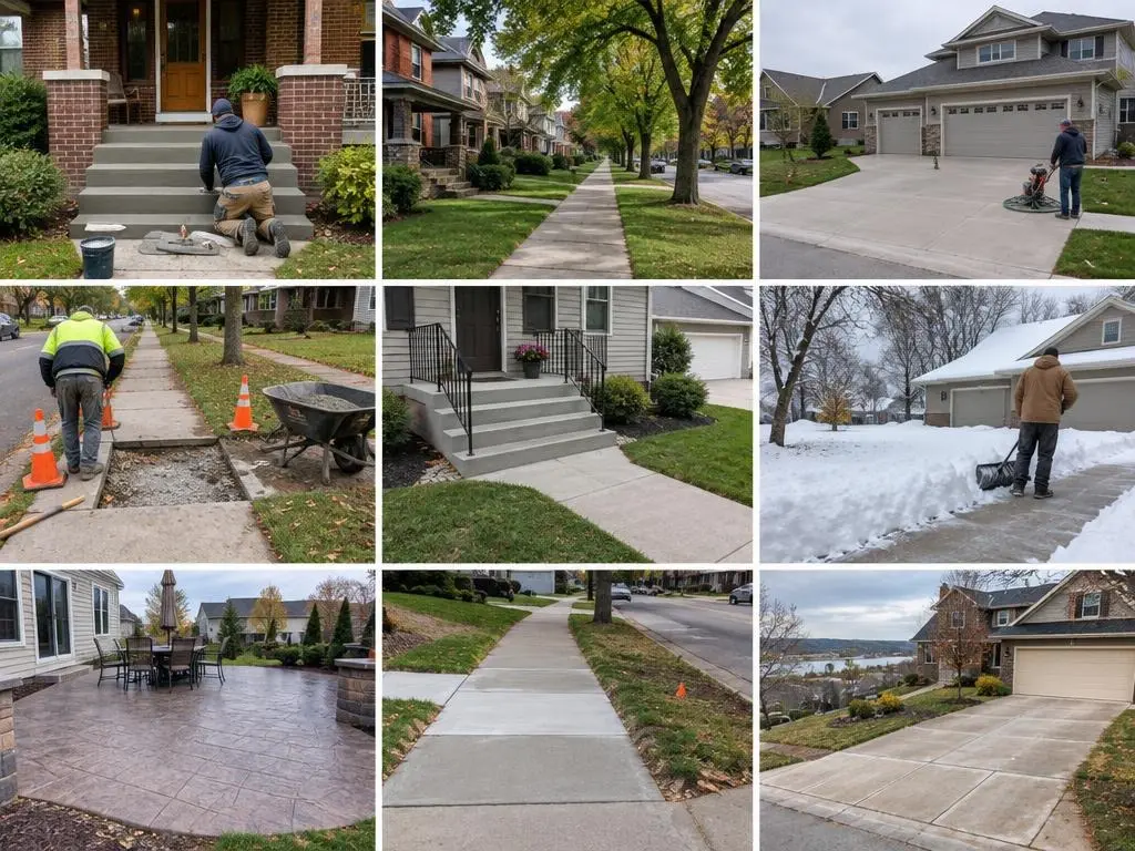 Sidewalks & Steps in Omaha, NE